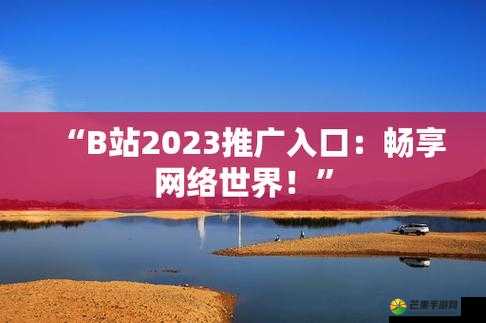 B站 推广入口 2023- 开启全新体验之旅